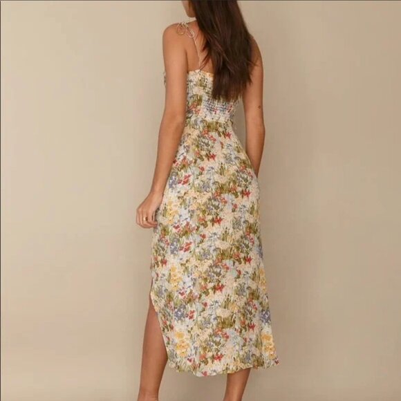Reformation Kourtney Dress in Countryside $248 - Picture 3 of 5